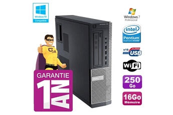Pc De Bureau Dell Pc Dell 790 Dt Intel G630 16Go Disque 250Go Graveur Wifi W7