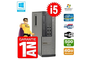 Pc De Bureau Dell Pc Dell 7010 Sff Intel I5-3470 Ram 4Go Disque 500Go Dvd Wifi W7