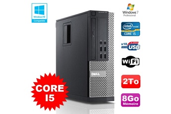 PC De Bureau Dell PC Dell Optiplex 790 Sff Intel Core i5 3,1Ghz 8Go Disque 2To WiFi W7 Pro