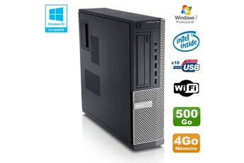 Pc De Bureau Dell Pc Dell Optiplex 790 Dt Intel G630 2,7Ghz 4Go Disque 500Go Dvd Wifi Win 7