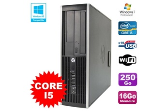 Pc De Bureau Hp Pc Hp Elite 8200 Sff Intel Core I5 3.1Ghz 16Go Disque 250Go Dvd Wifi W7