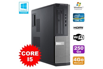 Pc De Bureau Dell Pc Dell Optiplex 3010 Dt I5-3470 3.2Ghz 4Go 250Go Graveur Wifi Hdmi W7