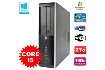 Pc De Bureau Hp Pc Hp Elite 8200 Sff Intel Core I5 3.1Ghz 16Go Disque 2To Dvd Wifi W7