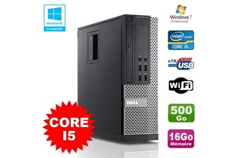 PC De Bureau Dell PC Dell Optiplex 790 Sff Intel Core i5 3,1Ghz 16Go Disque 500Go WiFi W7 Pro