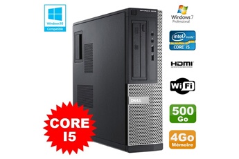 PC De Bureau Dell PC Dell Optiplex 3010 Dt i5-3470 3.2Ghz 4Go 500Go Graveur WiFi Hdmi W7