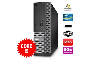 PC De Bureau Dell PC Dell Optiplex 3010 Sff Intel i5-2400 Dvd 8Go 2000Go Hdmi WiFi W7