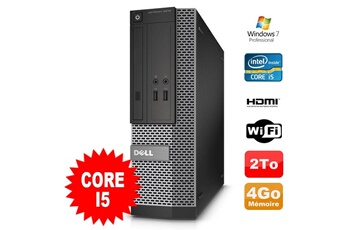 PC De Bureau Dell PC Dell Optiplex 3010 Sff Intel i5-2400 Dvd 4Go 2000Go Hdmi WiFi W7
