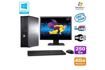 Dell Optiplex 780 Dt 19" Core 2 Duo 2,93 Ghz Hdd 250 Go 4 Go