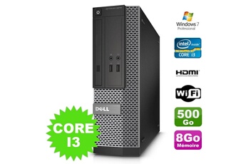 PC De Bureau Dell PC Dell Optiplex 3010 Sff Intel I3-2120 Dvd 8Go 500Go Hdmi WiFi W7