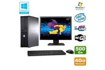 Dell Optiplex 780 Dt 19" Core 2 Duo 3 Ghz Hdd 500 Go 4 Go
