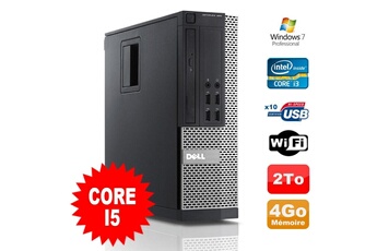 Pc De Bureau Dell Pc Dell Optiplex 990 Sff I5-2400 3.1Ghz 4Go Disque 2000Go Dvd Wifi W7