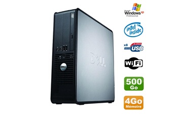 Unité Centrale Dell Pc Dell Optiplex 380 Sff E5200 2.5Ghz 4Go Disque 500Go Dvd Wifi Win Xp Pro