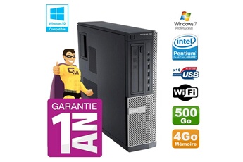 PC De Bureau Dell PC Dell 790 Dt Intel G630 4Go Disque 500Go Graveur WiFi W7