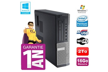 Pc De Bureau Dell Pc Dell 790 Dt Intel G630 16Go Disque 2To Graveur Wifi W7