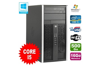 Pc De Bureau Hp Pc Tour Hp Elite 8200 Core I5 3.1Ghz 16Go Disque 500Go Graveur Wifi Win 7