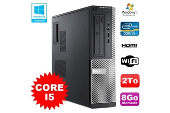 PC De Bureau Dell PC Dell Optiplex 3010 Dt i5-3470 3.2Ghz 8Go 2To Graveur WiFi Hdmi W7
