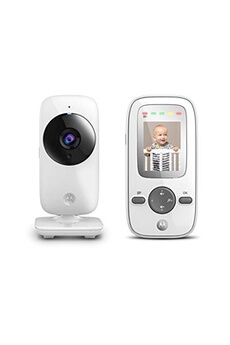 Babyphone Motorola Motorola mbp481 moniteur vidéo bébé - blanc