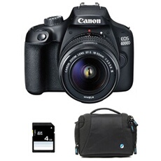 Eos 4000D + 18-55 Iii + Sac + Sd 4Go