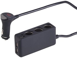 Prises, multiprises et accessoires lectriques Revolt Rpartiteur allume-cigare 120 W 3x 12/24 V & 4x USB | Darty Prises, multiprises et accessoires lectriques Revolt Rpartiteur allume-cigare 120 W 3x 12/24 V & 4x USB | Darty