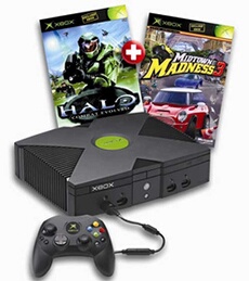 Xbox - Edition limitée + Halo et Midtown Madness 3