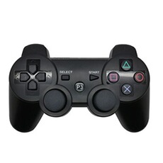 Manette Suvom Manette Sans fil Dual Shock Bluetooth Noir pour PS