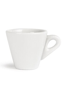 vaisselle olympia tasses à espresso coniques blanches 60ml vendues par 12