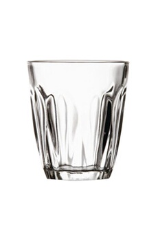 gobelet à eau en verre trempé 200 ml - x 12 - - - verre trempé x90mm