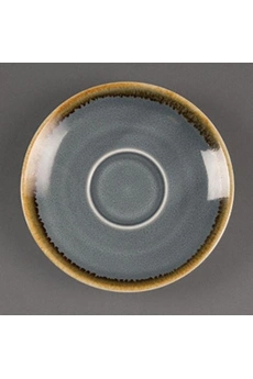 vaisselle olympia soucoupe couleur océan kiln pour gp328 115mm lot de 6