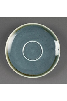 vaisselle olympia soucoupe couleur océan kiln pour gp348 160mm lot de 6