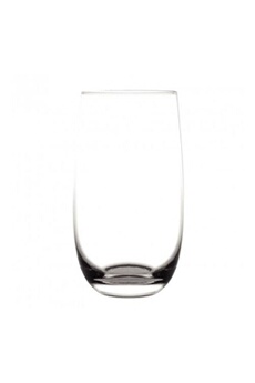 verres gobelets arrondis en cristal 390 ml - x 6 - - - cristal x130mm