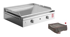 Plancha CHEF 55 Lisse + Housse
