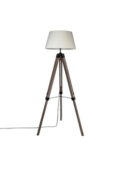 lampe de lecture paris prix lampadaire trépied runo écru atmosphera h 145 cm