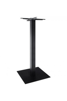 table de cuisine paris prix pied de table (sans plateau) 110cm black 50x50x110 cm