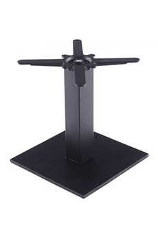 table de cuisine paris prix pied de table (sans plateau) 45 cm black 39x39x44 cm