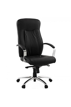 fauteuil de bureau chester black 68x70x123 cm