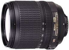 AF-S DX NIKKOR 18-105mm f/3.5-5.6G ED VR Objectif Noir