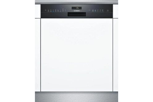 Lave-vaisselle 60cm 14c 42db a++ intégrable avec bandeau noir - siemens - s