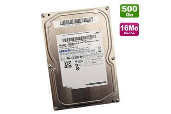 Disque Dur Interne Samsung Disque Dur 500Go Sata 3.5" Samsung Spinpoint T166 Hd501Lj 0Dn133 7200Rpm 16Mo