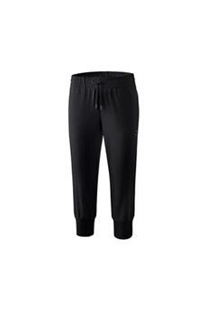 pantalon sportswear erima pantacourt femme 40 noir