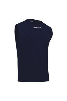 haut et t-shirt de fitness et musculation macron débardeur java bleu xl