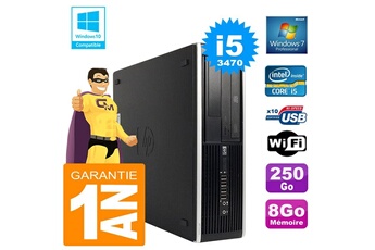 PC De Bureau HP PC HP Compaq 8300 Sff Core i5-3470 Ram 8Go Disque 250 Go Graveur Dvd WiFi W7