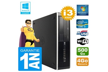 PC De Bureau HP PC HP Compaq 8300 Sff Core I3-3220 Ram 4Go Disque 500 Go Graveur Dvd WiFi W7