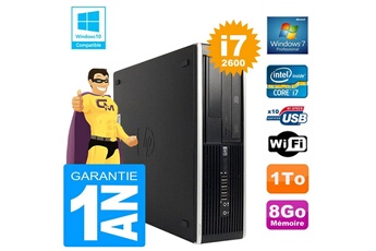 PC De Bureau HP PC HP Compaq 8300 Sff Core i7-2600 Ram 8Go Disque 1 To Graveur Dvd WiFi W7
