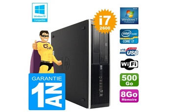PC De Bureau HP PC HP Compaq 8300 Sff Core i7-2600 Ram 8Go Disque 500 Go Graveur Dvd WiFi W7