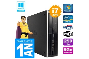 PC De Bureau HP PC HP Compaq 8300 Sff Core i7-2600 Ram 8Go Disque 250 Go Graveur Dvd WiFi W7
