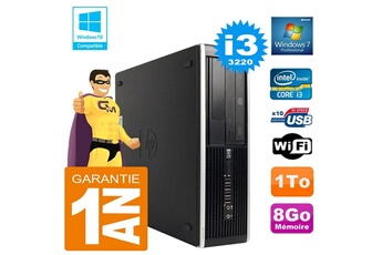 PC De Bureau HP PC HP Compaq 8300 Sff Core I3-3220 Ram 8Go Disque 1 To Graveur Dvd WiFi W7