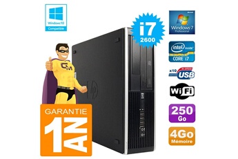 PC De Bureau HP PC HP Compaq 8300 Sff Core i7-2600 Ram 4Go Disque 250 Go Graveur Dvd WiFi W7