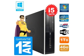 PC De Bureau HP PC HP Compaq 8300 Sff Core i5-3470 Ram 4Go Disque 1 To Graveur Dvd WiFi W7