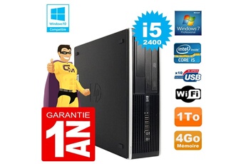 PC De Bureau HP PC HP Compaq 8300 Sff Core i5-2400 Ram 4Go Disque 1 To Graveur Dvd WiFi W7