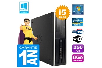 PC De Bureau HP PC HP Compaq 8300 Sff Core i5-2400 Ram 8Go Disque 250 Go Graveur Dvd WiFi W7